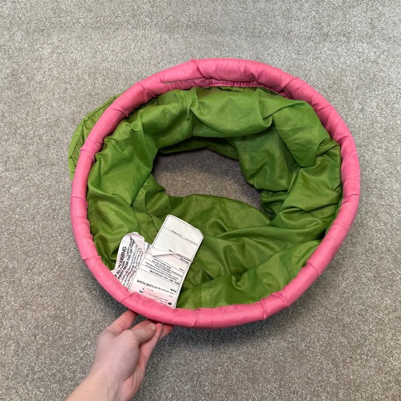 Ikea Busa Kids Play Tunnel Crawl Tube Toddler Children Green Foldable Pop Up - Picture 2 of 6